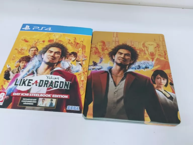 GRA NA PS4 YAKUZA LIKE A DRAGON