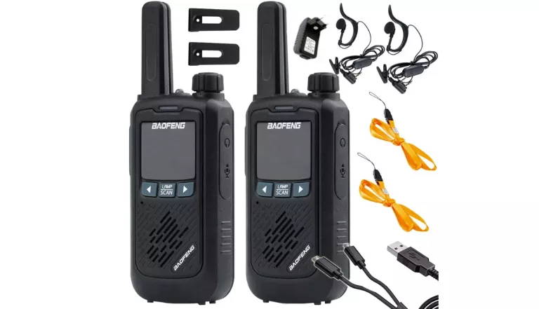 2X KRÓTKOFALÓWKA WALKIE TALKIEKI BAOFENG BF-T17 DO 8 KM