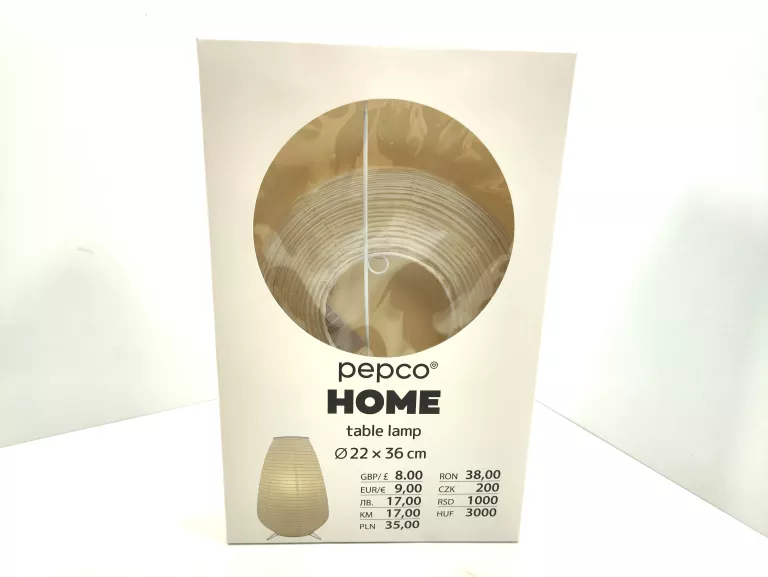 PEPCO HOME TABLE LAMP 22X36CM