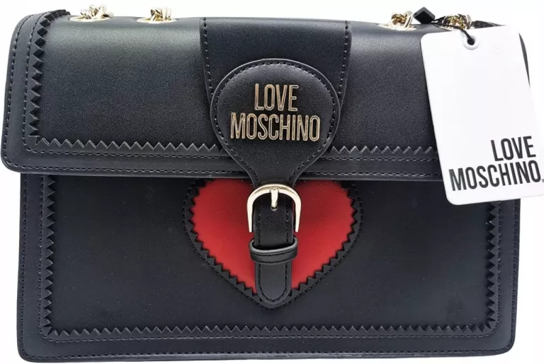 MAŁA TOREBKA LOVE MOSCHINO Z SERCEM 8054400951952