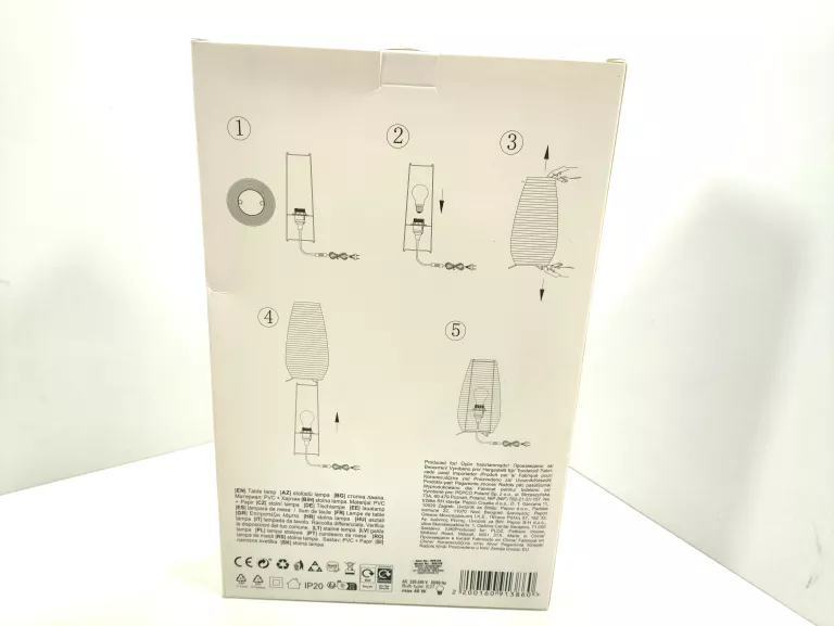 PEPCO HOME TABLE LAMP 22X36CM