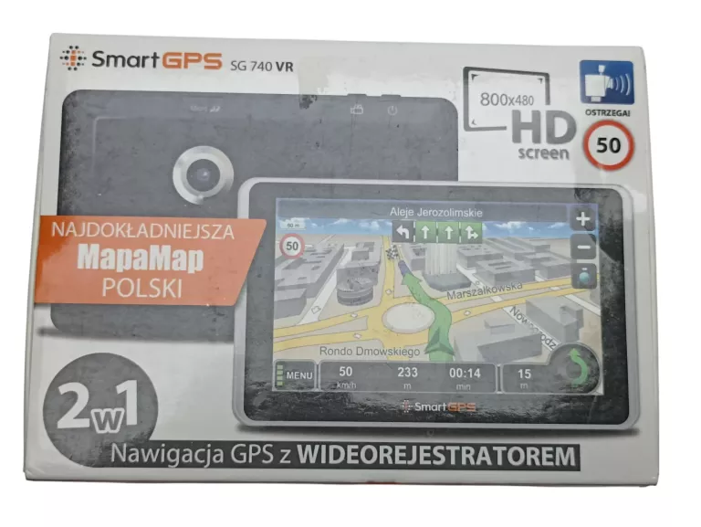 NAWIGACJA SMARTGPS SG 740 VR - KOMPLET!