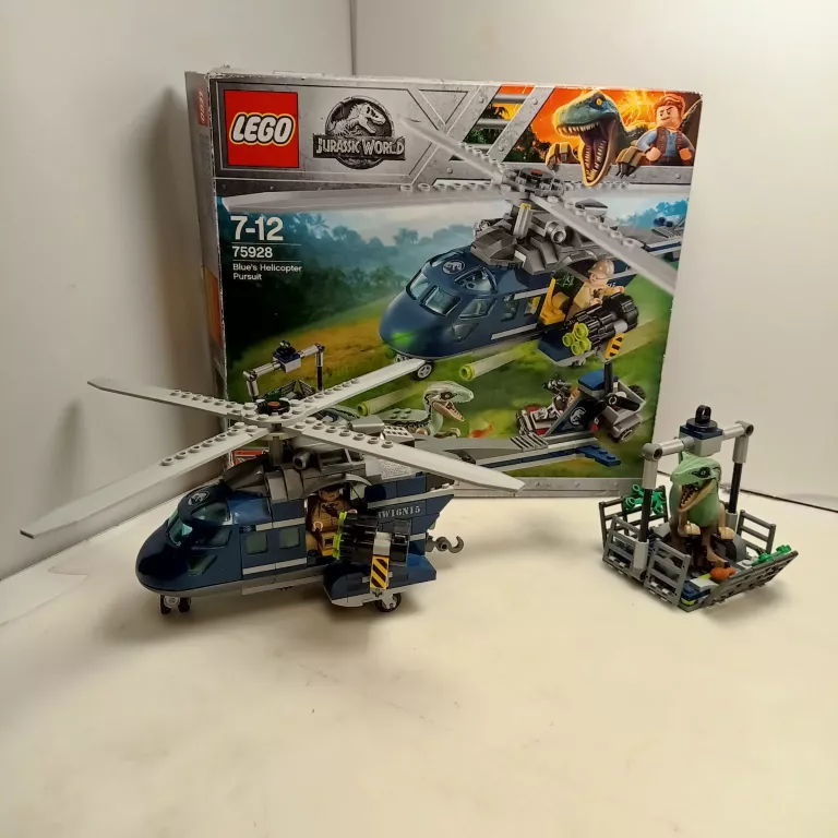 LEGO 75928 JURASSIC WORLD POŚCIG ZA ŚMIGŁOWCEM