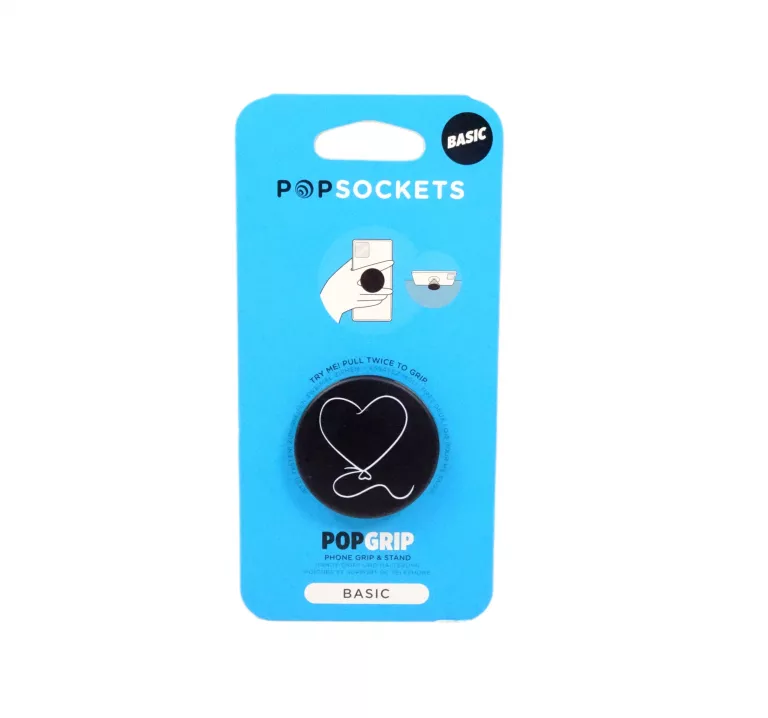 UCHWYT DO TELEFONU POPSOCKET SERCE POP GRIP