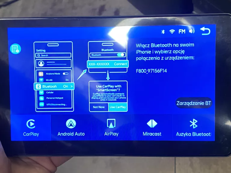 TABLET SAMOCHODOWY 7" NEXADIO CP100