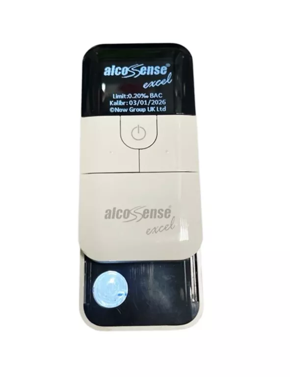 ALKOMAT CYFROWY ALCOSENSE EXCEL E2100301544 / ŚWIEŻA KALIBRACJA!