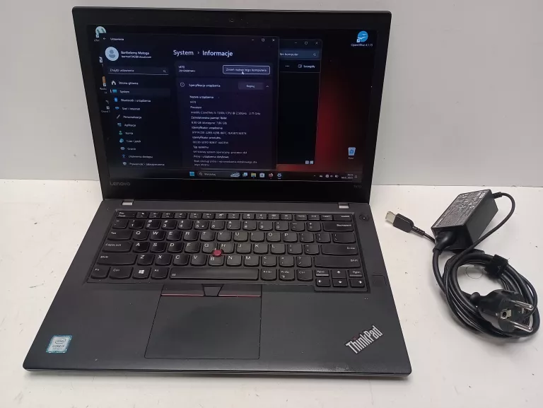 LAPTOP LENOVO T470 I5 7TH 300GB