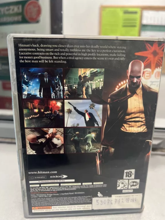 HITMAN BLOOD MONEY X360 MICROSOFT XBOX 360