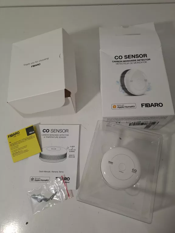 CO SENSOR CARBON MONOXIDE FIBARO