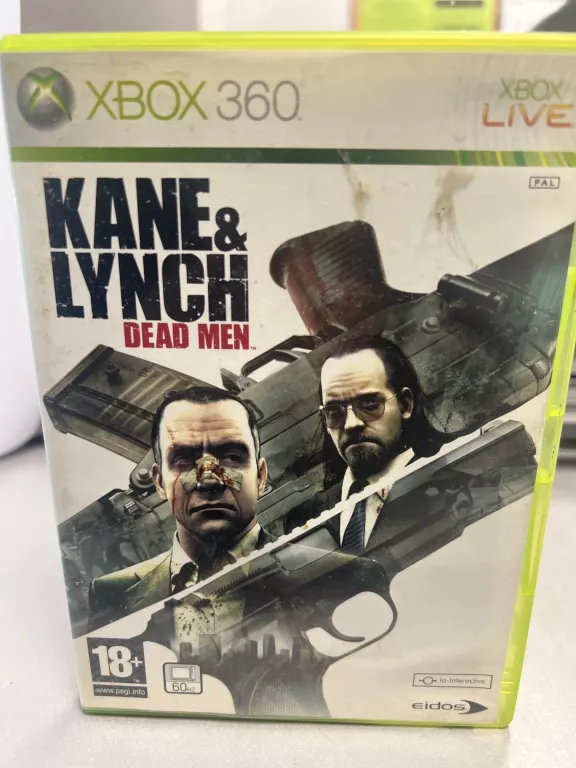 GRA KANE & LYNCH: DEAD MEN X360 XBOX 360