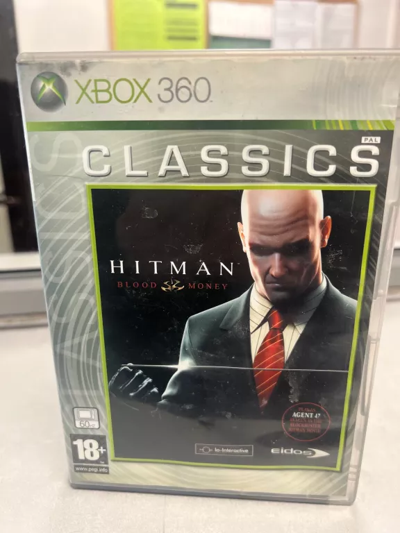 HITMAN BLOOD MONEY X360 MICROSOFT XBOX 360