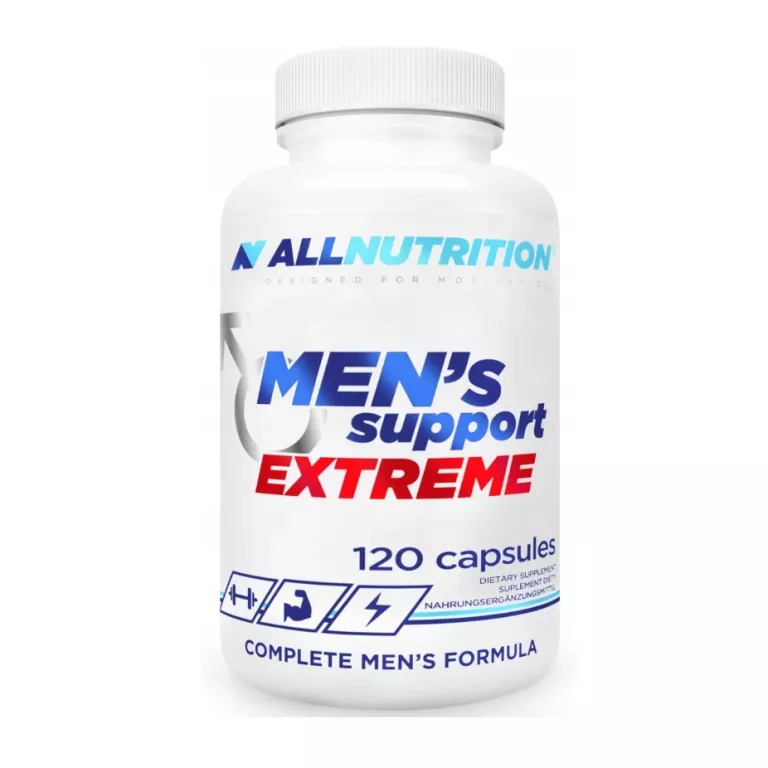 ALLNUTRITION MEN'S SUPPORT 120KAP CYNK+ B12 LIBIDO ENERGIA DLA MĘŻCZYZN DA