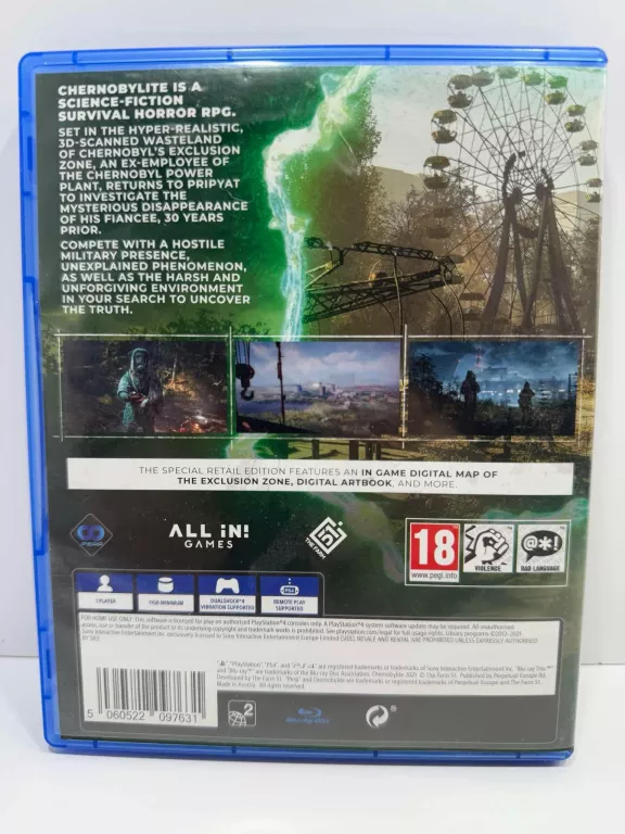 CHERNOBYLITE PS4