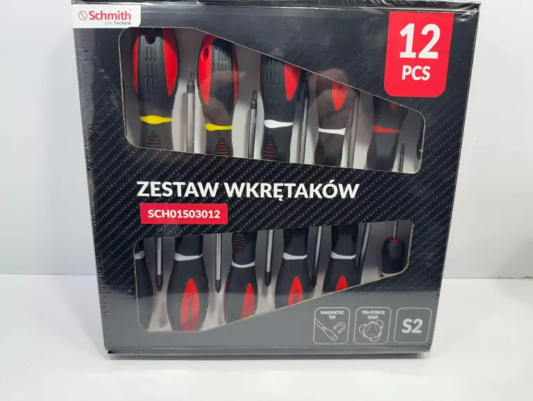 ZESTAW WKRĘTAKÓW 12SZT SCHMITH SCH01S03012