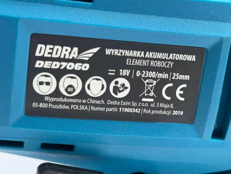 WYRZYNARKA DEDRA DED7060