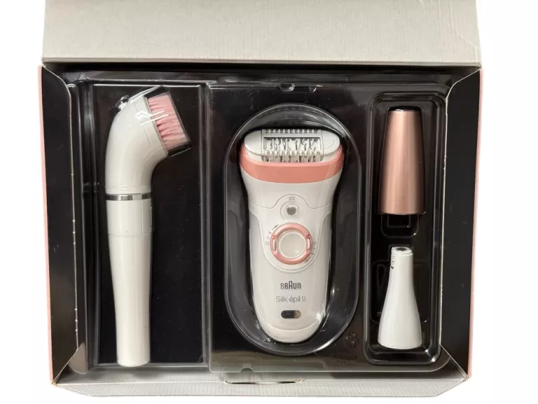 BRAUN BEAUTY SET 9 DEPILATOR SZCZOTECZKA + AKCESORIA