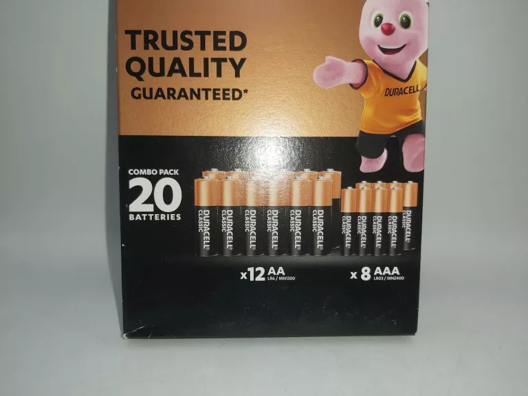 BATERIE DURACELL CLASSIC 20 SZT 8XAAA 12XAA, TANIO!!!