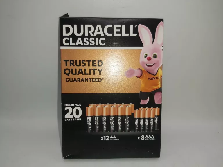 BATERIE DURACELL CLASSIC 20 SZT 8XAAA 12XAA, TANIO!!!
