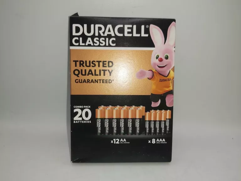 BATERIE DURACELL CLASSIC 20 SZT 8XAAA 12XAA, TANIO!!!