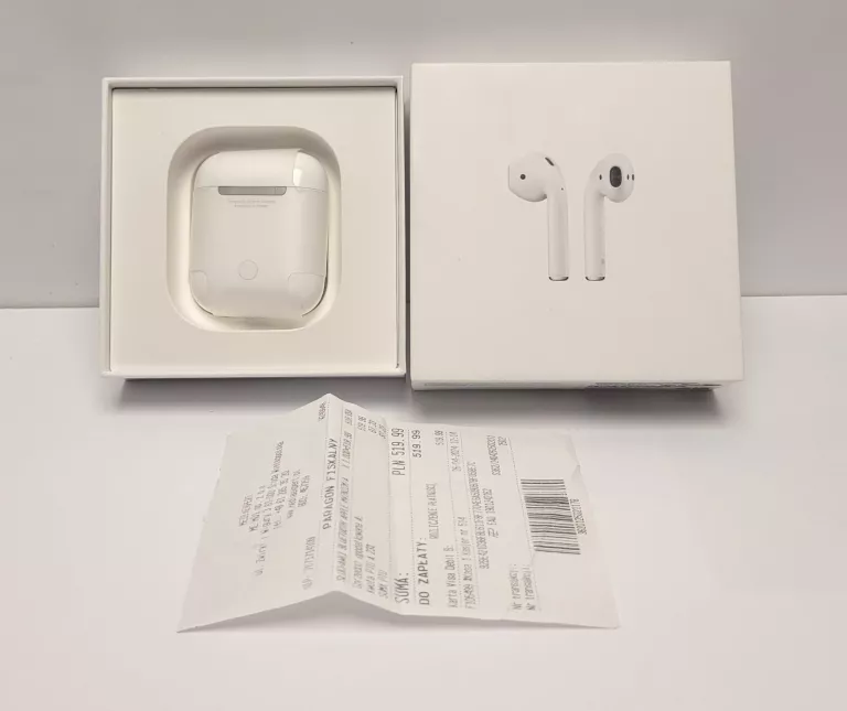 SŁUCHAWKI AIRPODS MODEL:A1602 MV7N2ZM/A