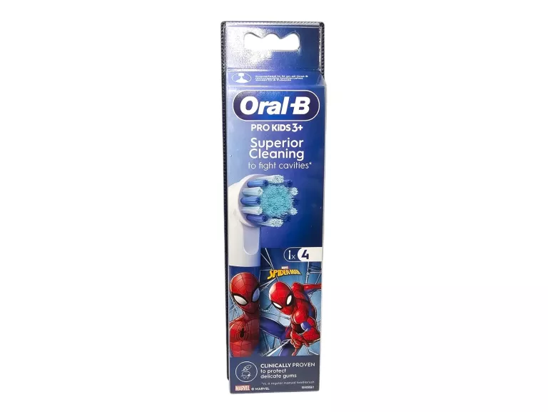 ORAL-B KIDS KOŃCÓWKI DO SZCZOTECZEK ELEKTRYCZNYCH, 4 SZTUKI