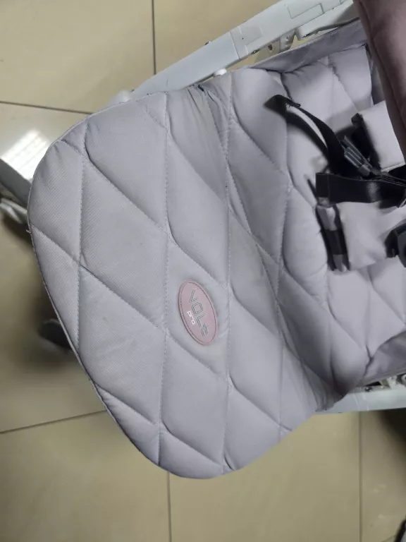 WÓZEK SPACEROWY EURO CART POWDER PINK VOLT PRO