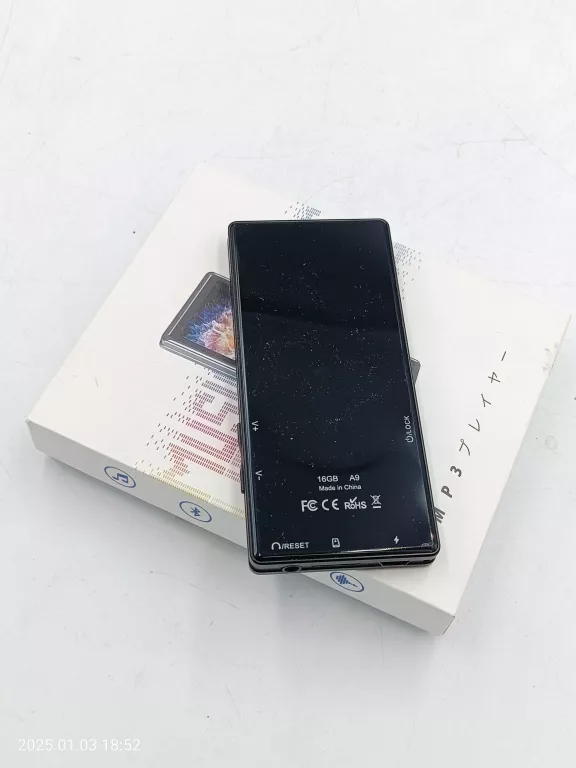 ODTWARZACZ MP3 ODTWARZACZ MP4 MP3 16GB BLUETOOTH 5.0 HIFI RADIO