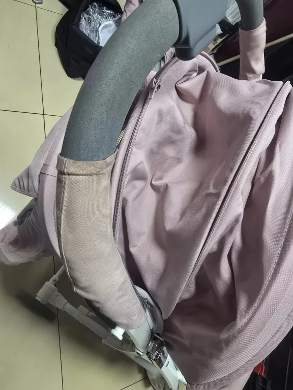 WÓZEK SPACEROWY EURO CART POWDER PINK VOLT PRO