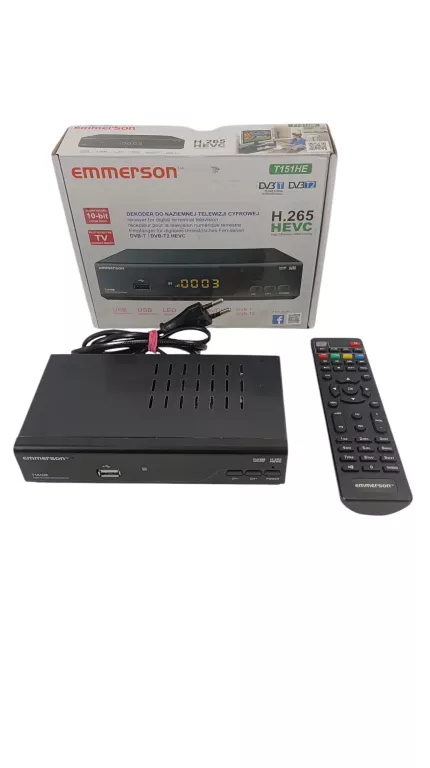 DEKODER DVBT2 EMMERSON T151HE