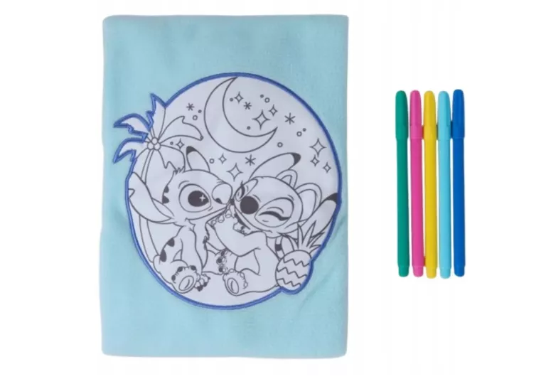DISNEY STITCH POMALUJ WŁASNY SWETEREK 110-116CM