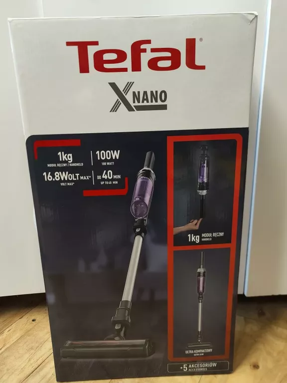 ODKURZACZ BEZPRZEWODOWY TEFAL XNANO TY1129