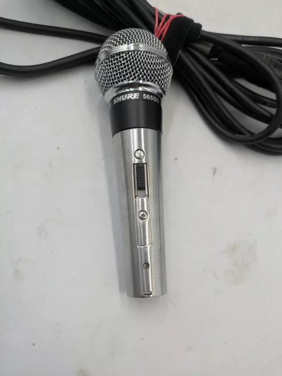 MIKROFON SHURE 565SD + KABEL  KLOTZ