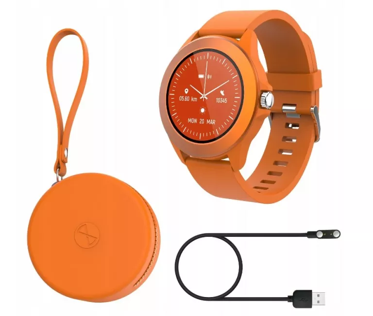 SMARTWATCH FOREVER COLORUM CW-300 POMARAŃCZOWY