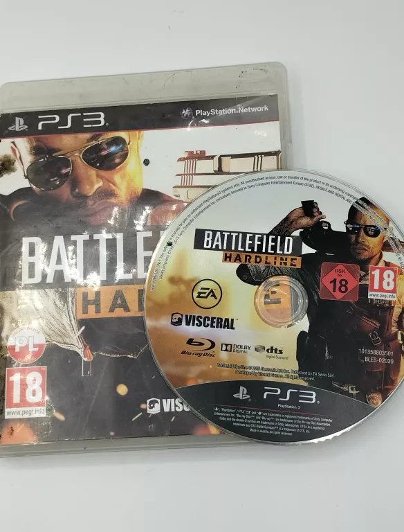 GRA PS3 BATTLEFIELD HARDLINE OKAZJA!