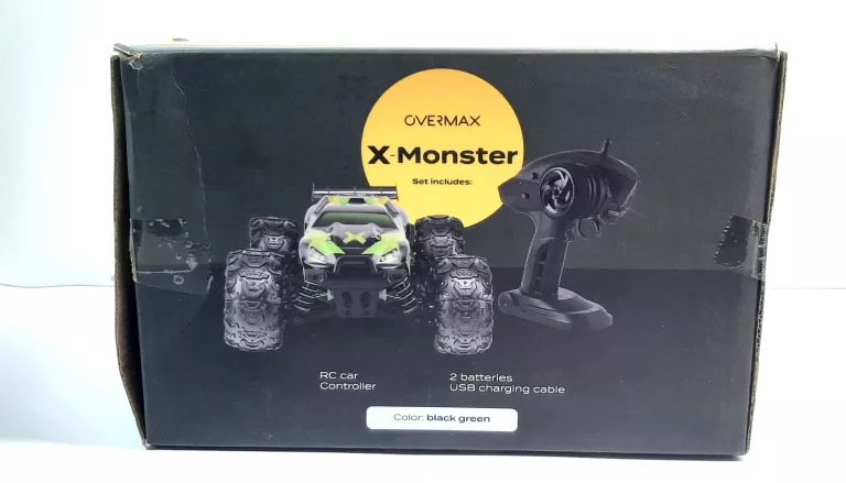 SAMOCHÓD NA AKUMULATOR X MONSTER OVERMAX 3.0