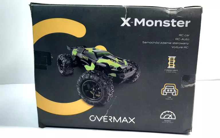 SAMOCHÓD NA AKUMULATOR X MONSTER OVERMAX 3.0
