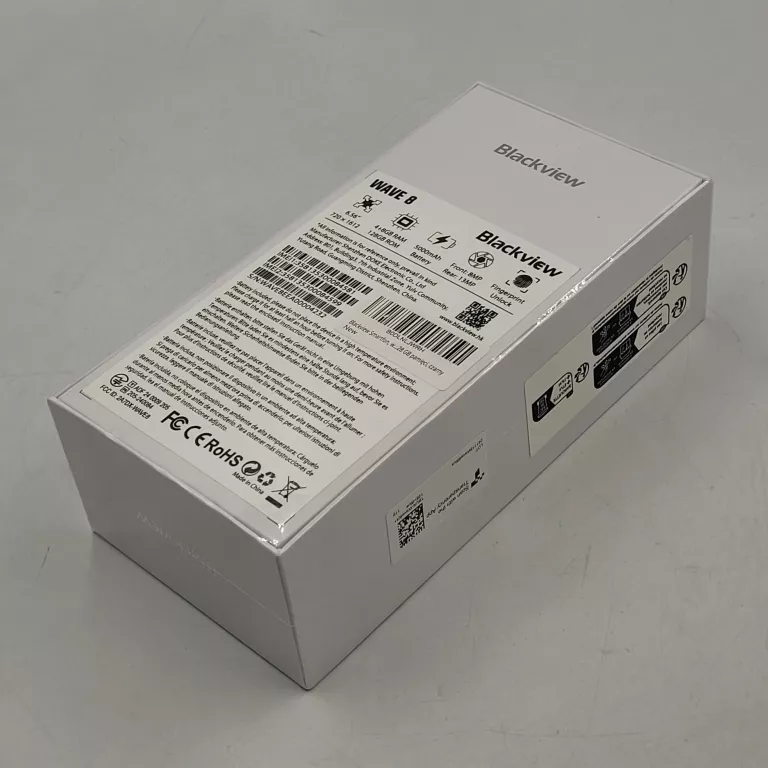 BLACKVIEW WAVE 8 DUAL SIM 128GB BLACK 12GB RAM (4GB + 8GB) CZARNY