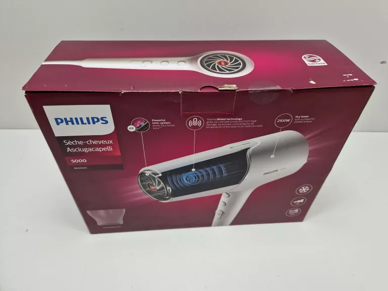 SUSZARKA DO WŁOSÓW PHILIPS 2100W SERIA 5000 BHD500