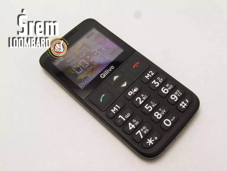 TELEFON QILIVE 600172536, KOMPLET, BDB STAN!