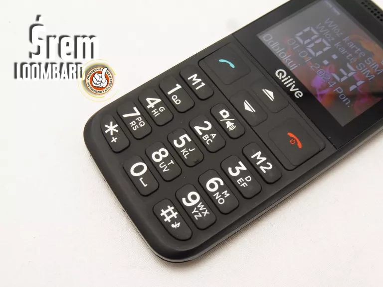 TELEFON QILIVE 600172536, KOMPLET, BDB STAN!
