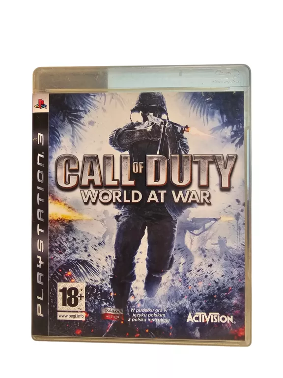 CALL OF DUTY WORLD AT WAR PL PS3