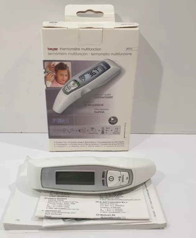 GG1355 TERMOMETR BEURER FT 70