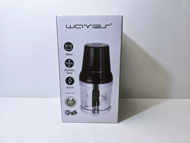 MINI ROZDRABNIACZ WAVES MC-126196.4 400W KOMPLET