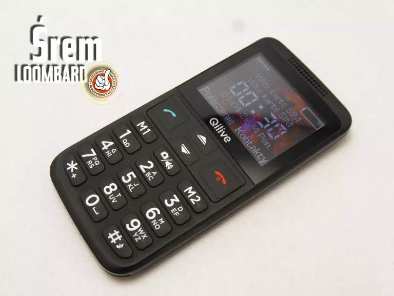 TELEFON QILIVE 600172536, KOMPLET, BDB STAN!