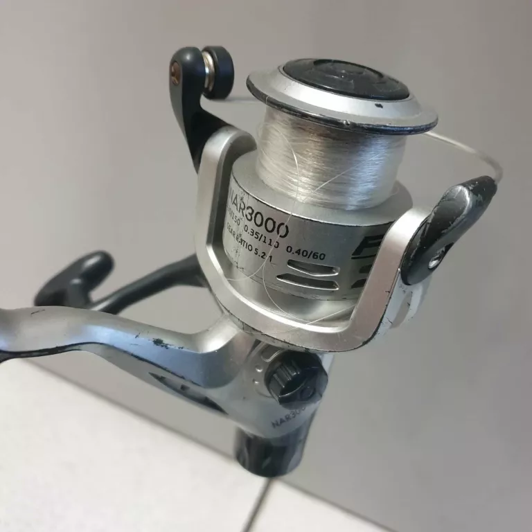 WĘDKA MIRACLE FISH MATRIX 555 + KOŁOWROTEK NAR300
