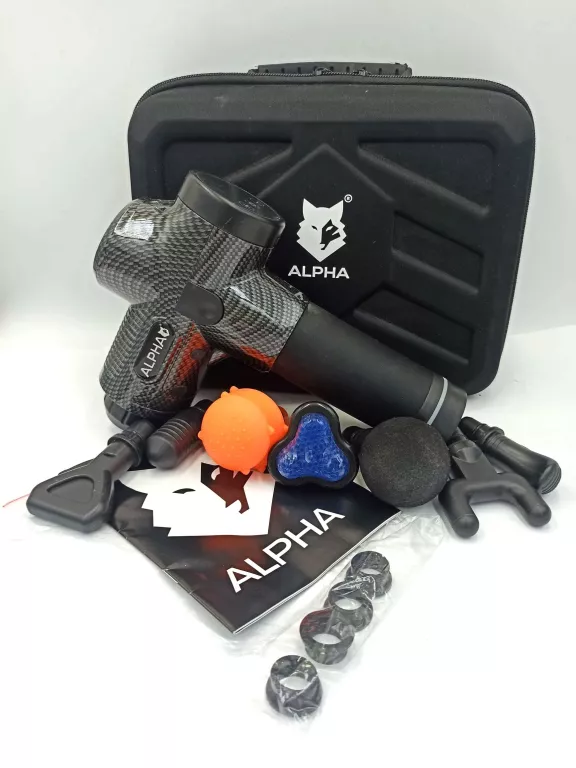 MASAŻER ALPHA AMG-01 ,KOŃCÓWKI,ŁADOWARKA,POKROWIEC
