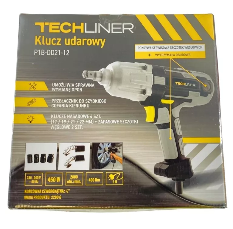 TECHLINER KLUCZ UDAROWY P1B-DD21-12