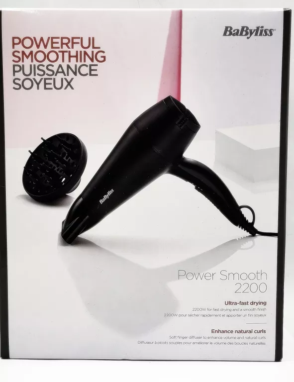 SUSZARKA DO WŁOSÓW BABYLISS Z DYFUZOREM D215DE