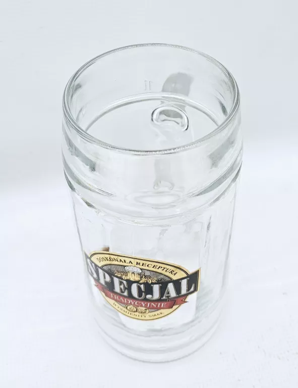 SZKLANY KUFEL NA PIWO ,,SPECIAL''