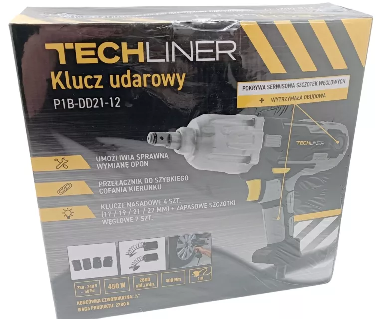 TECHLINER KLUCZ UDAROWY P1B-DD21-12